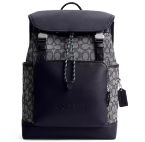 Balo Coach League Flap Jacquard 'Black' CC071-MI5
