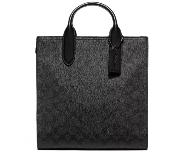 Tui Coach Gotham Tall Tote Bag 24 'Black' CC096-CHR