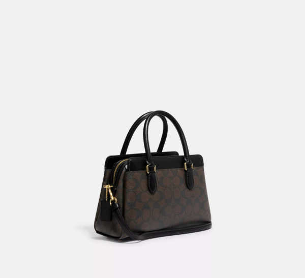Tui Coach Mini Darcie Carryall Signature Canvas 'Brown' CH174-IMAA8
