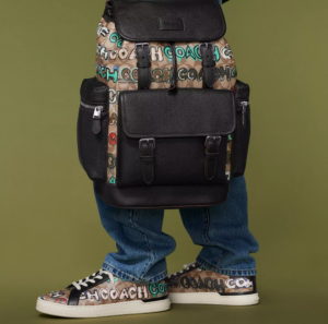 Balo Coach X Mint + Serf Sprint 'Black' CL951-SVOT8