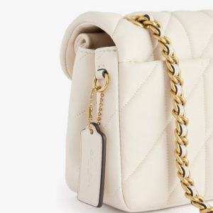 Tui Coach Tabby Nappa Leather Shouder Bag 'White' CP149-B4HA