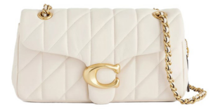 Tui Coach Tabby Nappa Leather Shouder Bag 'White' CP149-B4HA