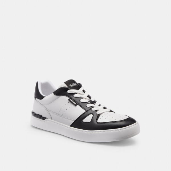 Giay Coach Clip Court Sneaker' Optic White' CP781-QPP