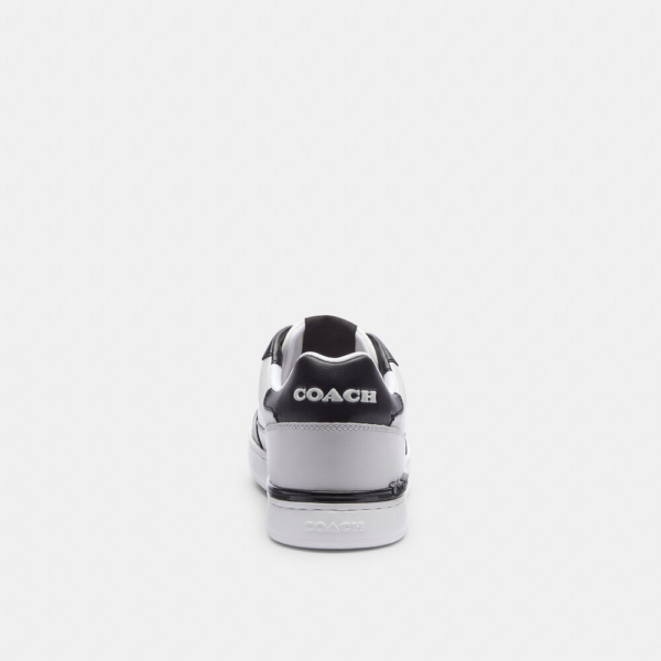 Giay Coach Clip Court Sneaker' Optic White' CP781-QPP