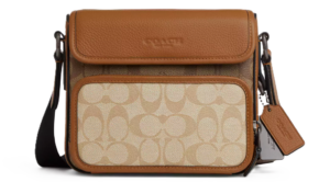 Tui Coach Sullivan Flap Crossbody Bag 'Brown' CS604-QBMYC
