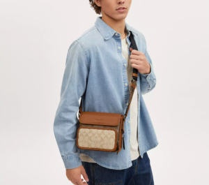 Tui Coach Sullivan Flap Crossbody Bag 'Brown' CS604-QBMYC