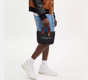 Tui Coach Tote 20 In Colorblock 'Black' CU299-JIBLK