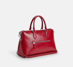 Tui Coach Georgia Satchel Bag 'Red' CV942-SV2FRD