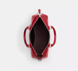 Tui Coach Georgia Satchel Bag 'Red' CV942-SV2FRD