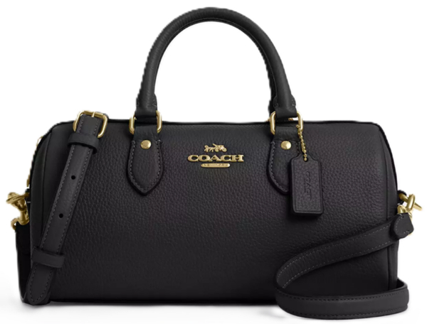 Tui Coach Rowan Long Satchel Bag 'Black' CV964-IMBLK