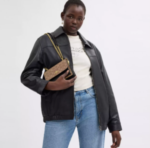 Tui Coach Mini Klare Crossbody Signature Canvas 'Tan' CW206-IMQRX