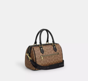 Tui Coach Rowan Satchel Bag Signature Canvas 'Tan' CW376-IMQRX