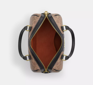 Tui Coach Rowan Satchel Bag Signature Canvas 'Tan' CW376-IMQRX