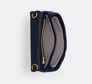 Tui Coach Times Square Tabby Quilting 'Dark Navy' CW629-B4DNA