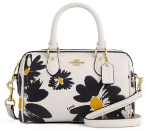Tui Coach Mini Rowan Crossbody Floral Print 'Chalk' CZ597-IMCAH