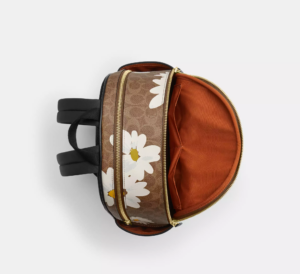 Balo Coach Court Canvas Floral Print 'Tan' CZ599-IMTAM