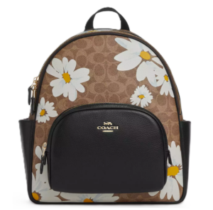 Balo Coach Court Canvas Floral Print 'Tan' CZ599-IMTAM