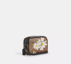 Tui Coach Mini Jamie Canvas Floral Print 'Tan' CZ609-IMTAM