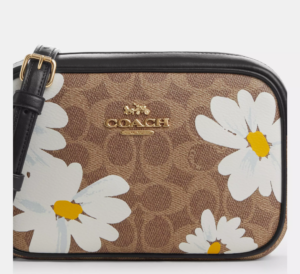 Tui Coach Mini Jamie Canvas Floral Print 'Tan' CZ609-IMTAM