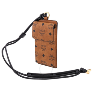 Tui MCM Mens Lanyard Phone Case 'Cognac' MXZBAVI01CO0001