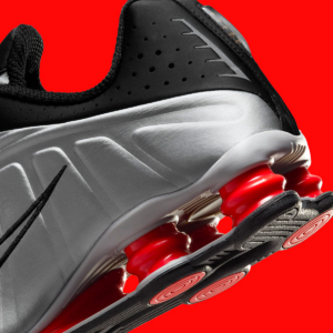 Giay Nike Shox R4 'Black Metallic Silver' BV1111-008