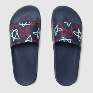 Dep Gucci Ghost Slide 'Star Print Blue' 429360-DSS00-4178