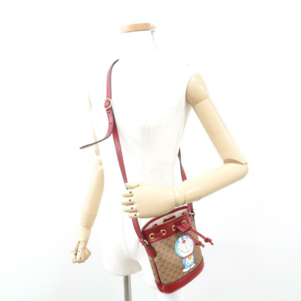 Tui Gucci x Doraemon Bag 'Ebony' 647801-2T0AG-8580