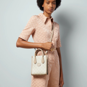 Tui Gucci Mini Tote G 'Beige White' 671623-UULBT-9683