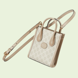 Tui Gucci Mini Tote G 'Beige White' 671623-UULBT-9683
