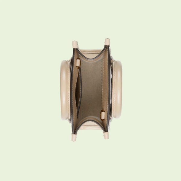 Tui Gucci Mini Tote G 'Beige White' 671623-UULBT-9683