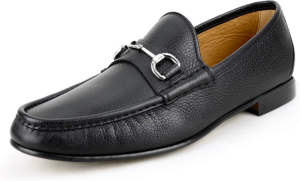 Giay Gucci Classic Horsebit 'Black Leather' 367762-AHM00-1000