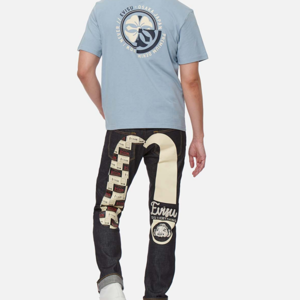 Quan Evisu Label Daicock 'Blue' 2ESHTM2JE91217CT