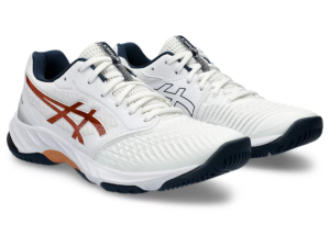 Giay Asics Gel-Netburner Ballistic FF 3 'White Grey' 1053A069-960