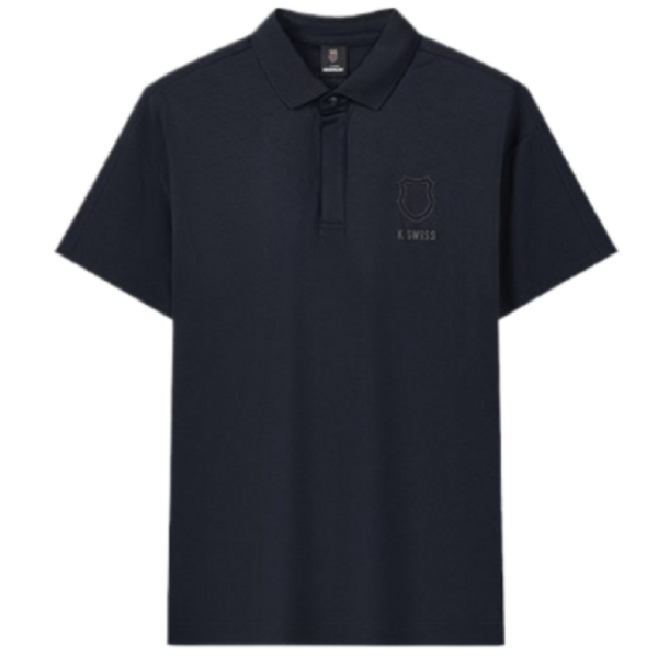 Ao KSwiss Polo Logo 'Black' 109864-495