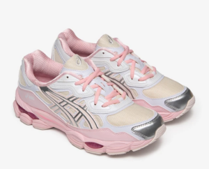 Giay Asics Gel-NYC x Kicki Yang Zhang 'Pink Pure Silver' 1203A571-100