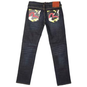 Quan Evisu Camo Jean 'Blue' 1EAHTM9JE10610