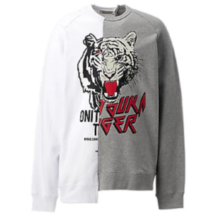 Ao Onitsuka Tiger Sweat Top 'Grey' 2183B178-100