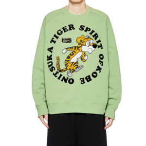 Ao Onitsuka Tiger Sweat Top 'Light Green' 2183B180-300