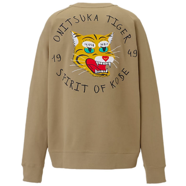 Ao Onitsuka Tiger Sweat Top 'Brown' 2183B182-250
