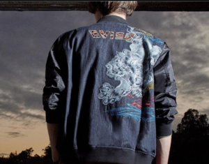 Ao Evisu Jacket Denim 'Blue' 2ESHTM2JK707XXNY