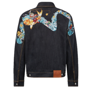 Ao Evisu Allover Godhead 'Black Blue' 2EAHTM2DJ703LFCT