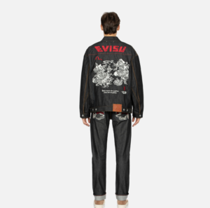 Ao Evisu Two Gods Embroidered 'Navy' 2EAHTM3DJ7001LFCS