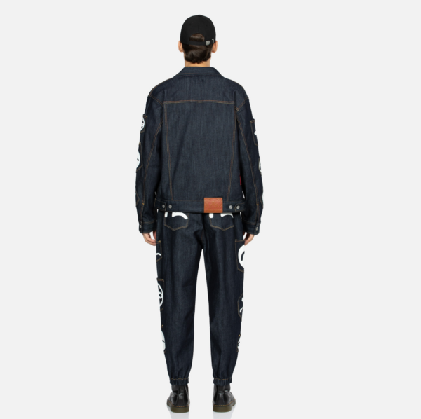 Ao Evisu Multi-Pocket Relax Fit 'Blue' 2EAHTM3DJ7004RXCX