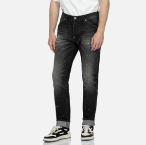 Quan Evisu Graffiti Daicock 'Black' 2EAHTM3JE890217CS