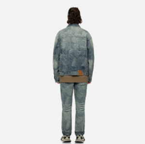 Ao Evisu Allover Pocket Seagull 'Blue' 2EAHTM4DJ8002LFDN