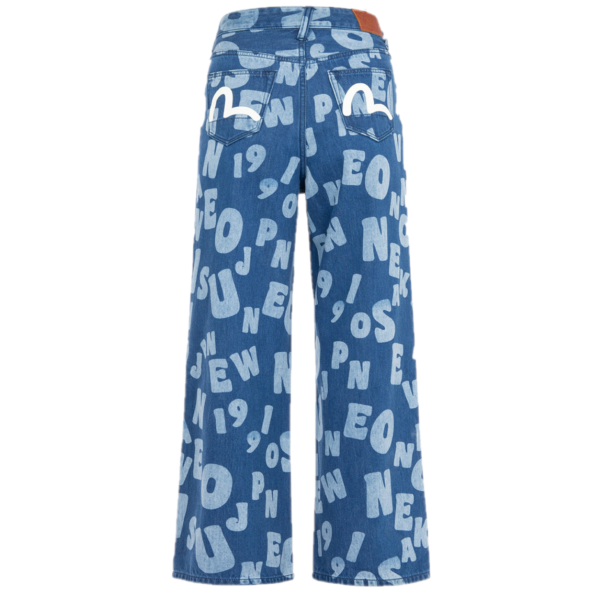 Quan Evisu Daicock Insert Denim 'Blue' 2EAHTW2JE127LFCT