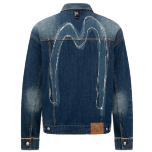 Ao Evisu Daicock Discharged Denim 'Blue' 2ESHTM2DJ717LFCT