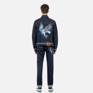 Ao Evisu Eagle And Seagull 'Blue' 2ESHTM3DJ115XXCT