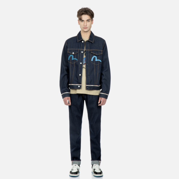 Ao Evisu Eagle And Seagull 'Blue' 2ESHTM3DJ115XXCT
