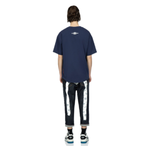 Quan Evisu Kamon And Eagle 'Blue' 2ESHTM3JE90427CT